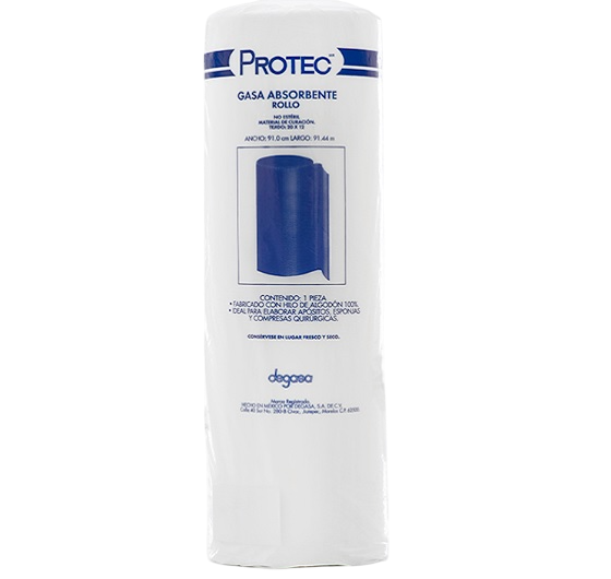 Gasa Quirúrgica en Rollo No Estéril
