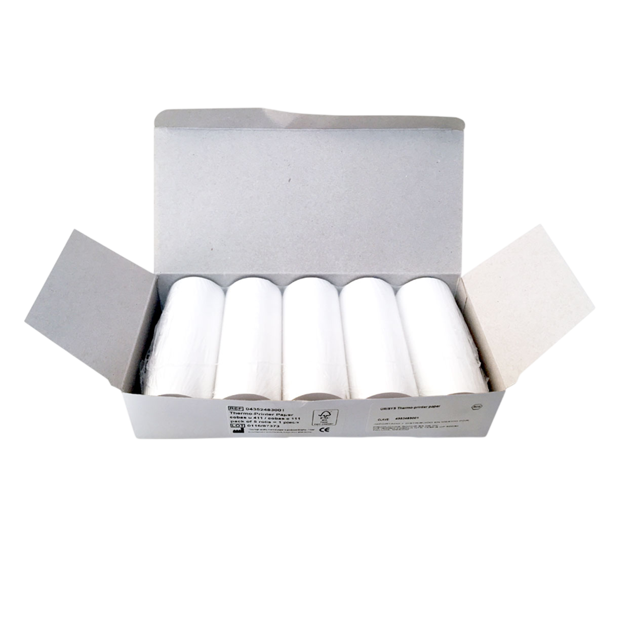 Papel Térmico Cobas u 411 / c 111