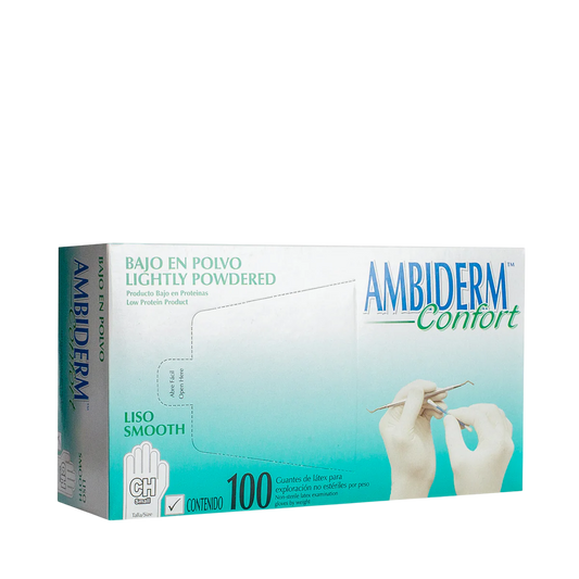 Guantes de Látex Ambiderm Confort