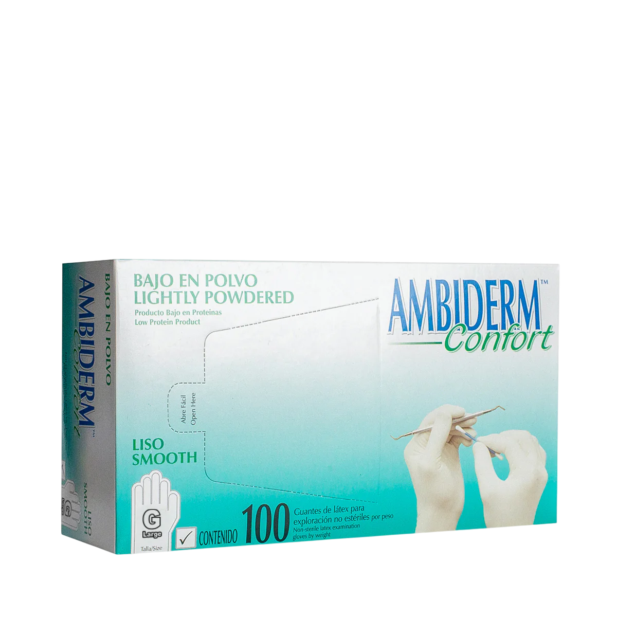 Guantes de Látex Ambiderm Confort