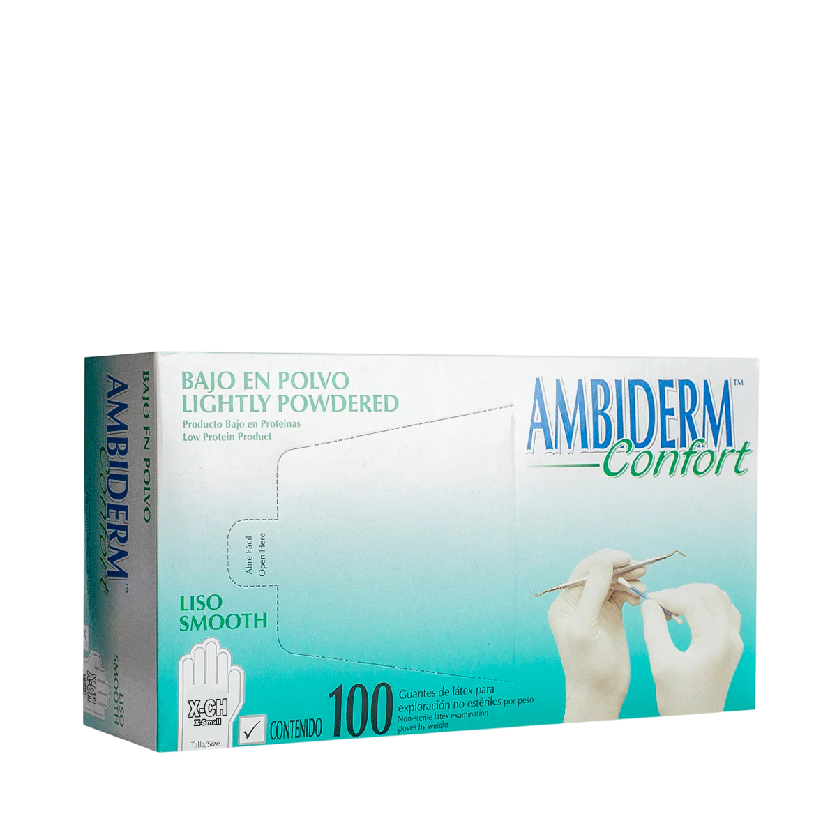 Guantes de Látex Ambiderm Confort