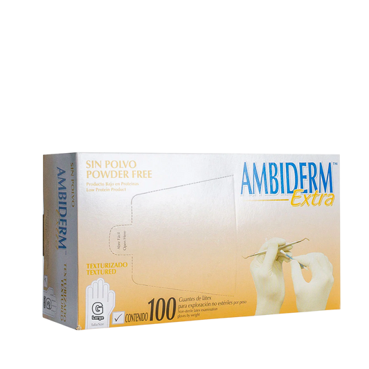 Guantes de Látex Ambiderm Extra