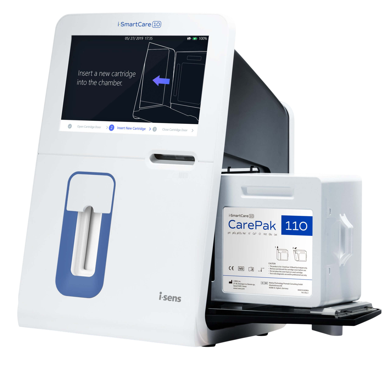 Analizador de Gases en Sangre i-SmartCare 10