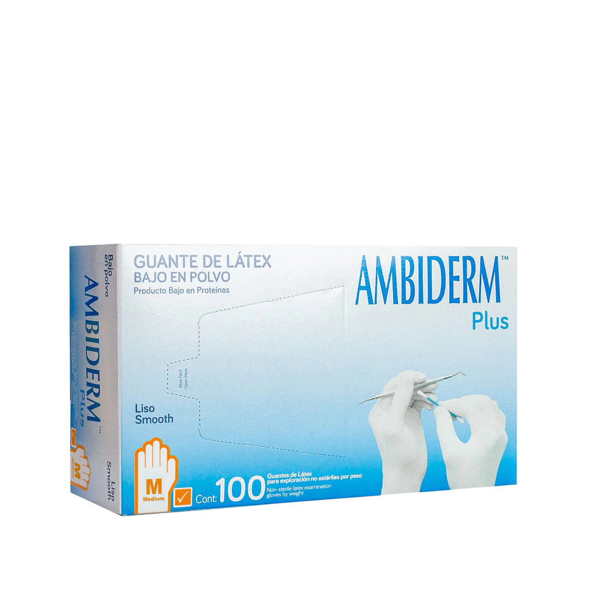 Guantes de Látex Ambiderm Plus