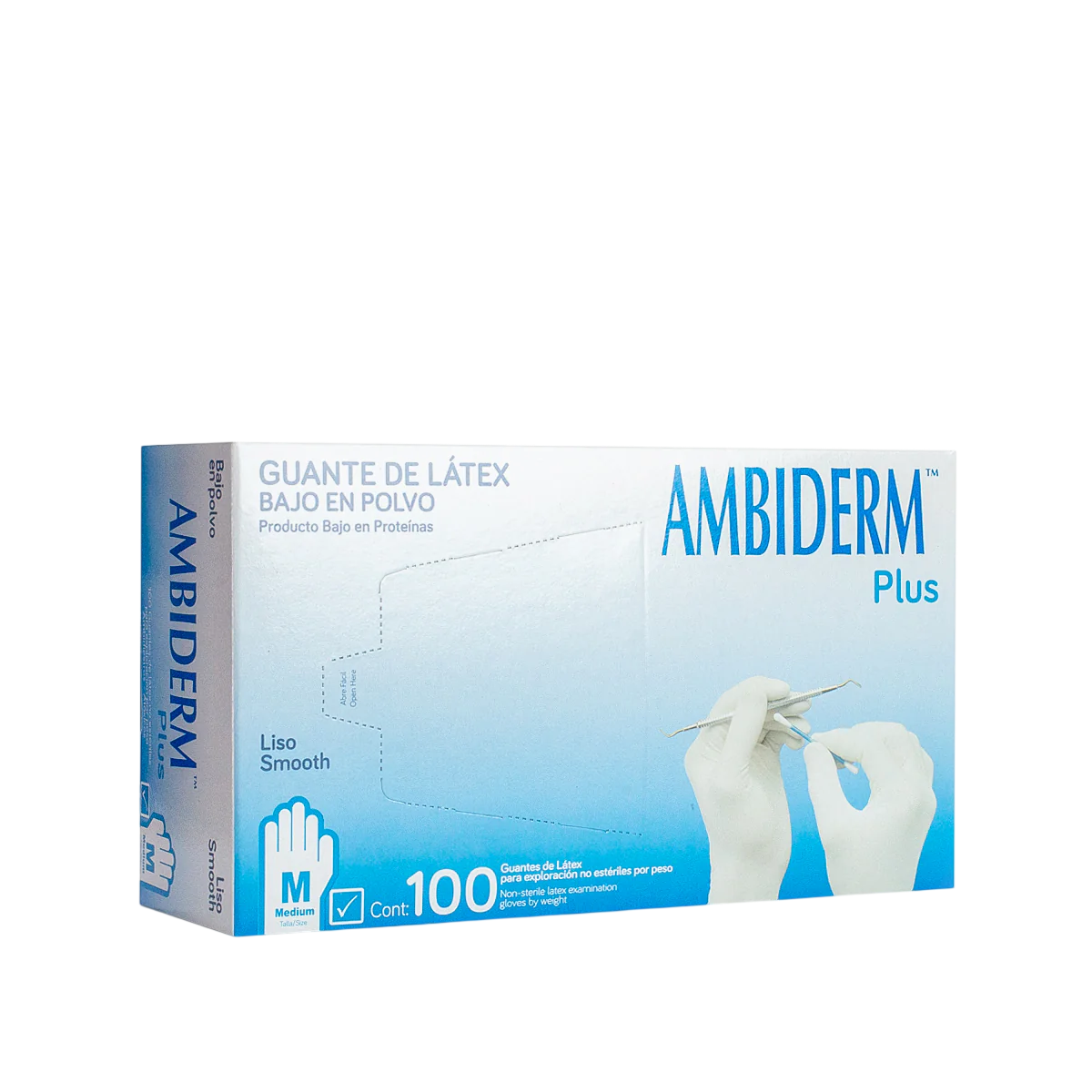 Guantes de Látex Ambiderm Plus