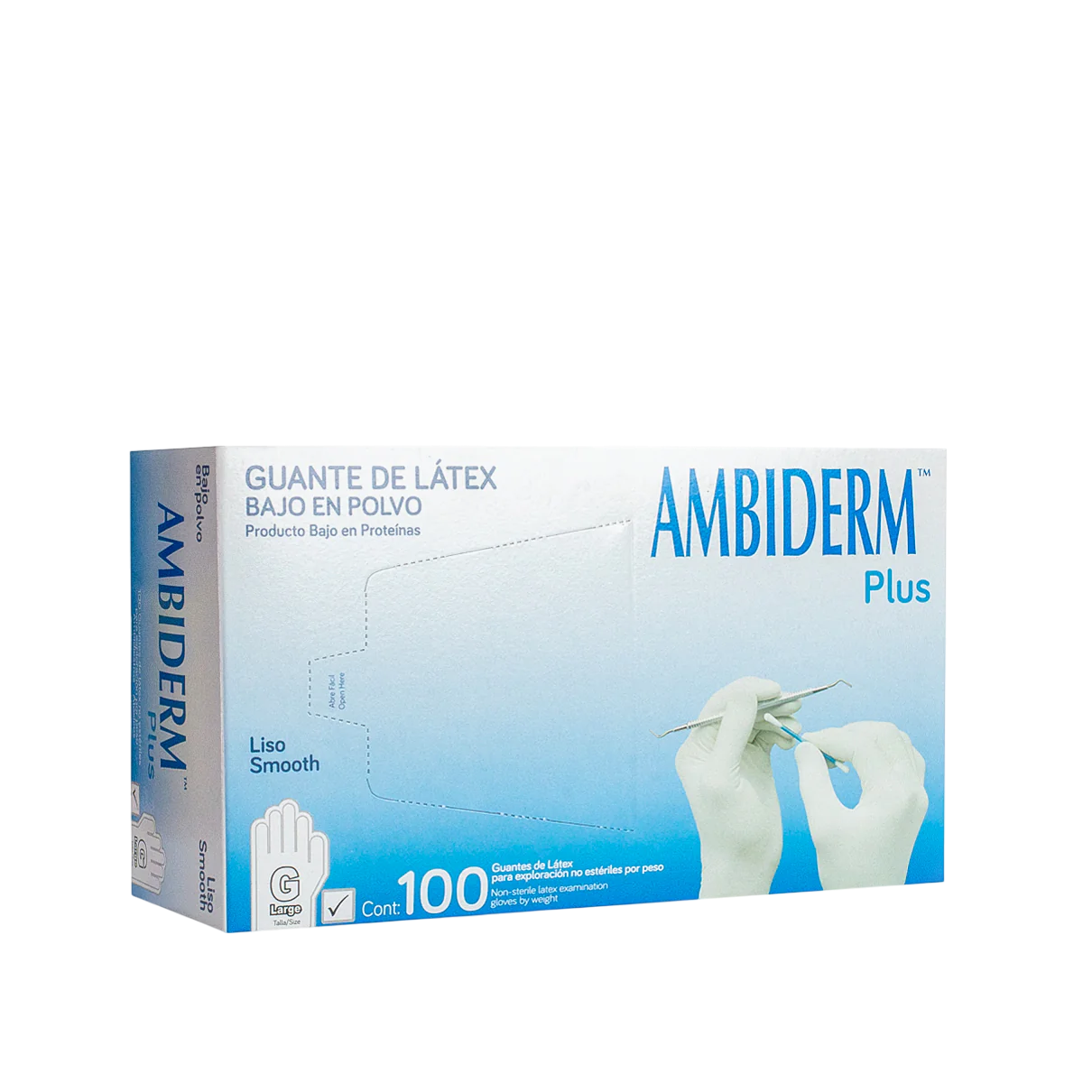 Guantes de Látex Ambiderm Plus