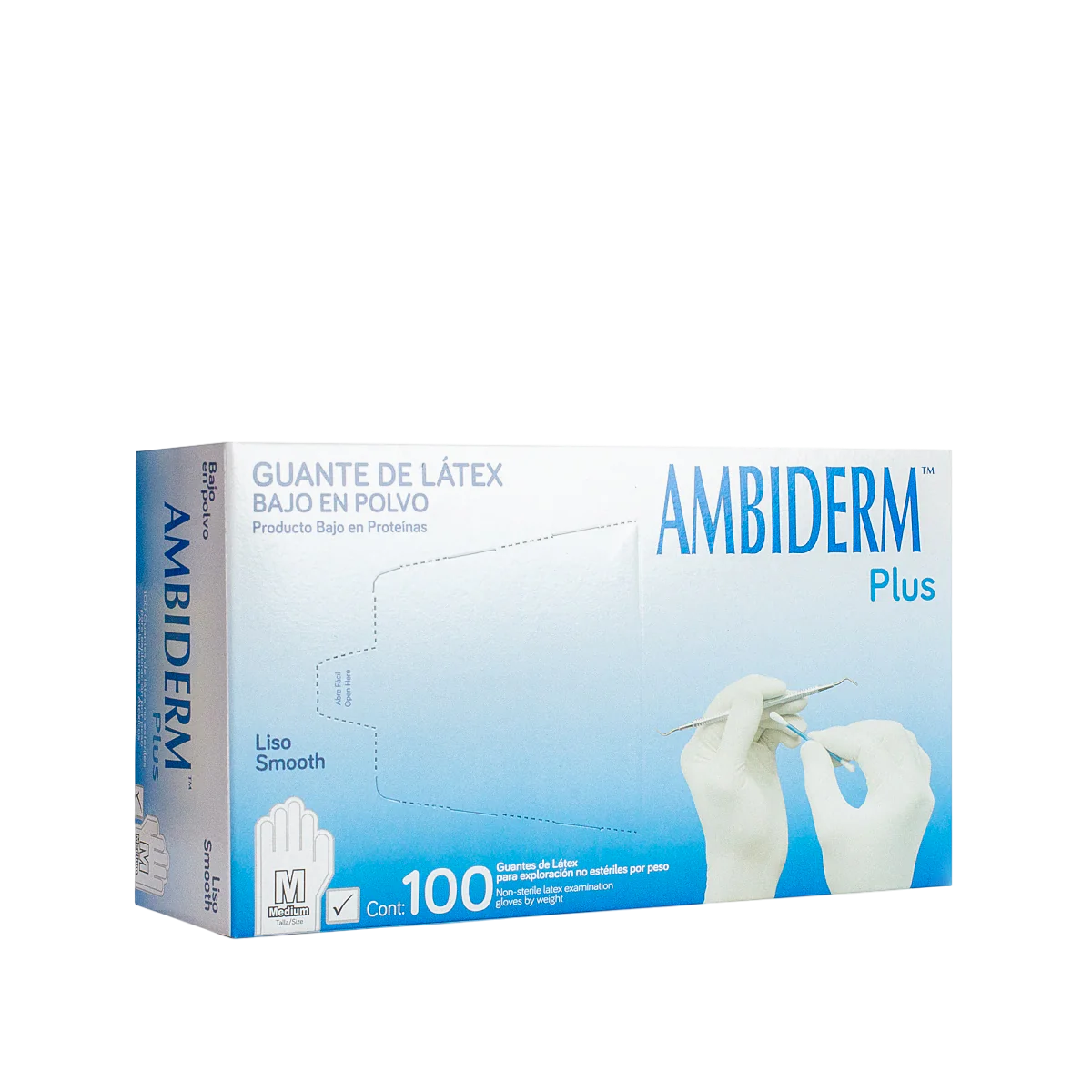 Guantes de Látex Ambiderm Plus