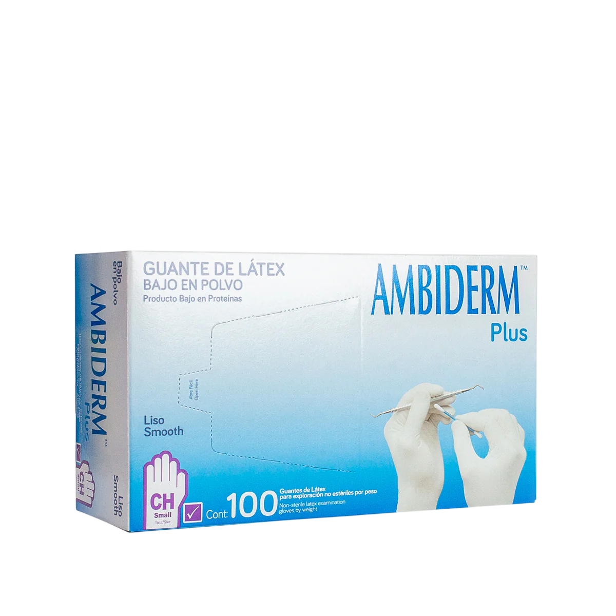 Guantes de Látex Ambiderm Plus