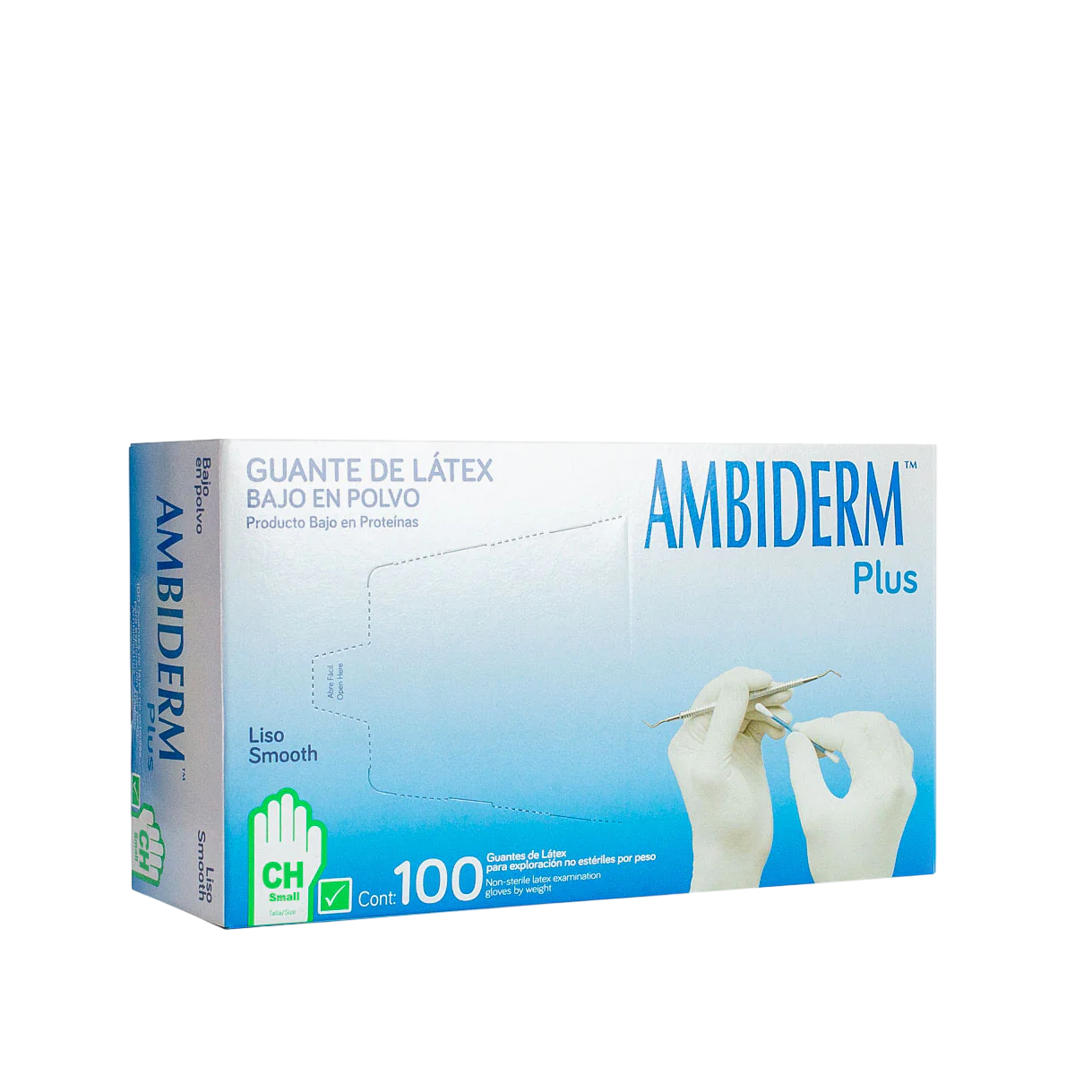 Guantes de Látex Ambiderm Plus