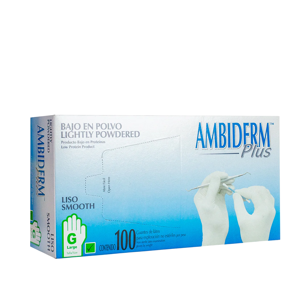 Guantes de Látex Ambiderm Plus