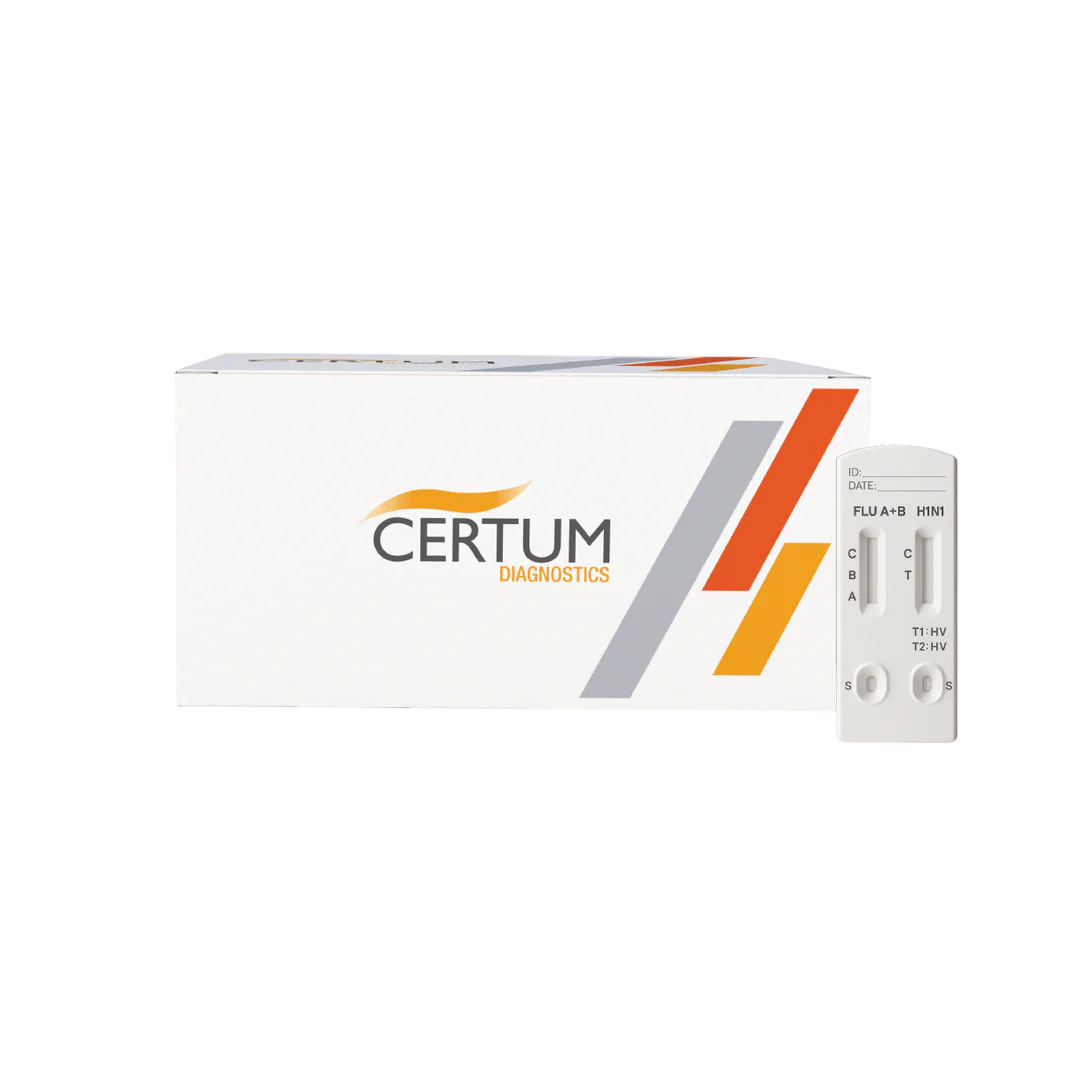 Prueba Rápida de Influenza A/B + H1N1 Combo