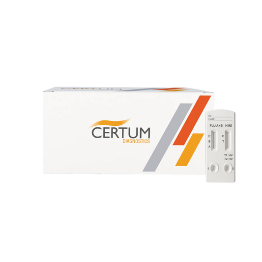 Prueba Rápida de Influenza A/B + H1N1 Combo