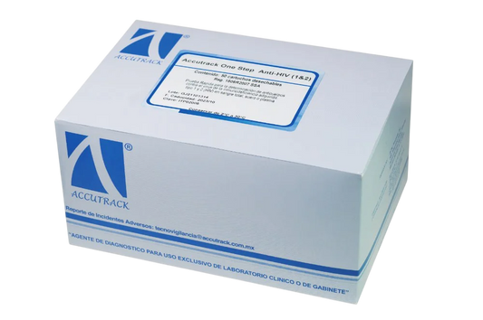 Prueba Rápida Accutrack One Step Anti-VIH (1&2)
