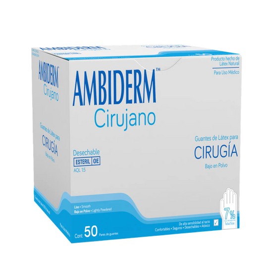 Guantes de Látex para Cirugía Ambiderm