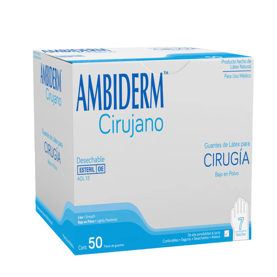 Guantes de Látex para Cirugía Ambiderm