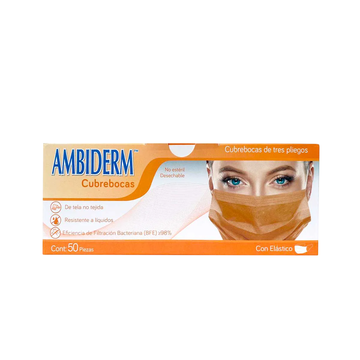 Cubrebocas Plisado Ambiderm