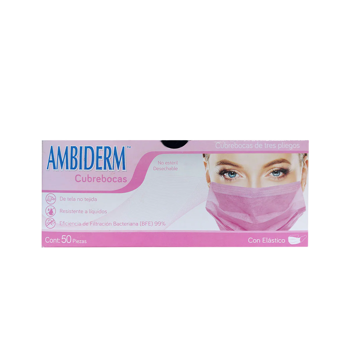 Cubrebocas Plisado Ambiderm